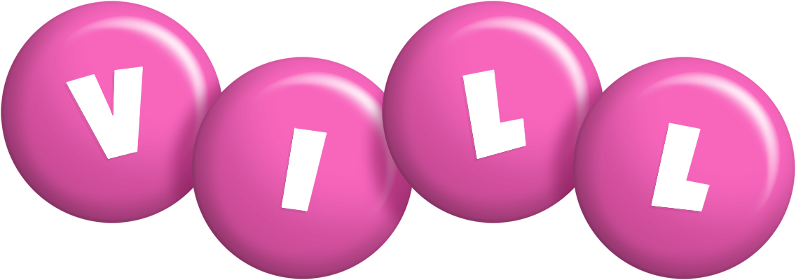 Vill candy-pink logo