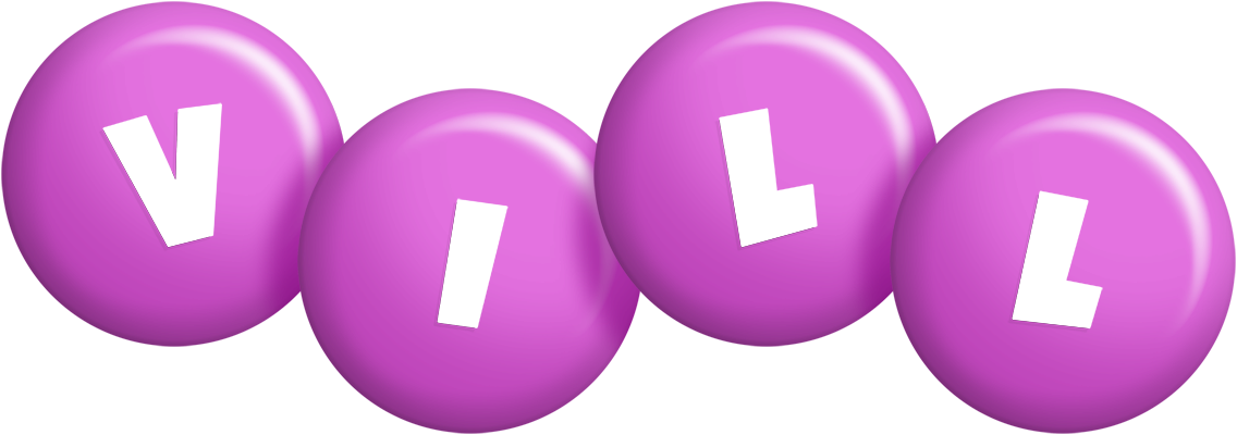 Vill candy-purple logo