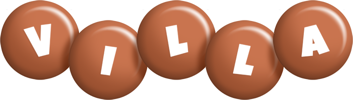 Villa candy-brown logo