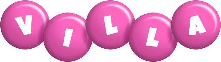 Villa candy-pink logo