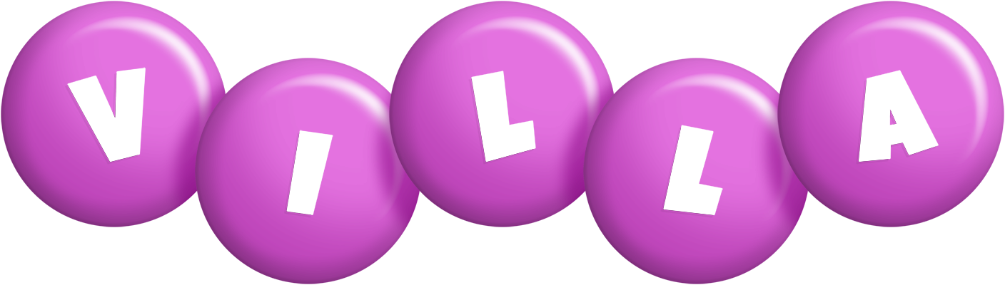 Villa candy-purple logo