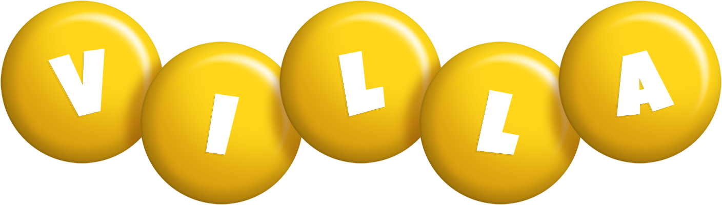 Villa candy-yellow logo