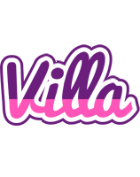 Villa cheerful logo