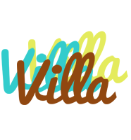 Villa cupcake logo