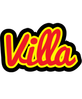 Villa fireman logo