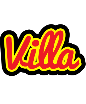 Villa fireman logo