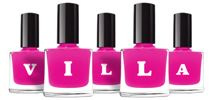 Villa nails logo