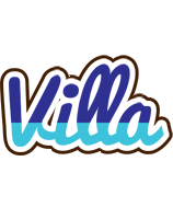 Villa raining logo