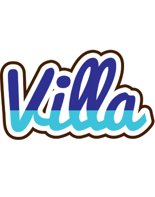 Villa raining logo
