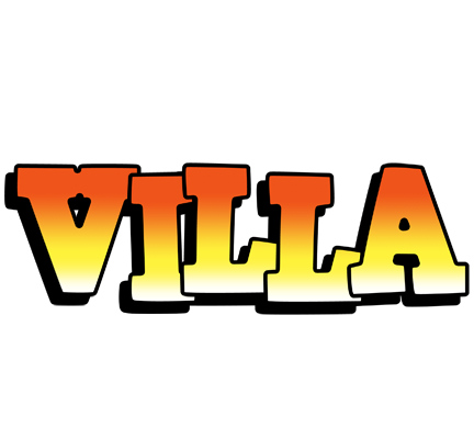 Villa sunset logo