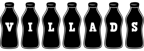 Villads bottle logo