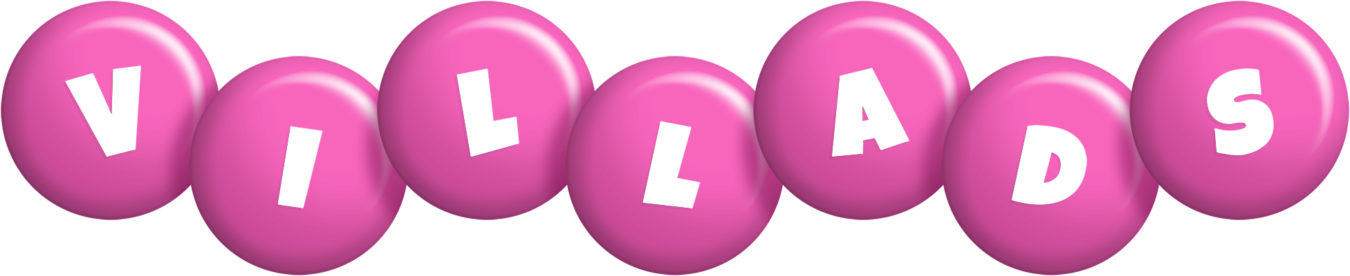 Villads candy-pink logo