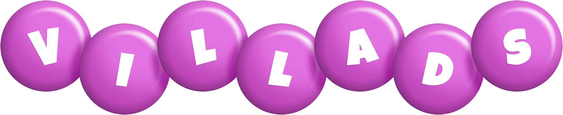 Villads candy-purple logo
