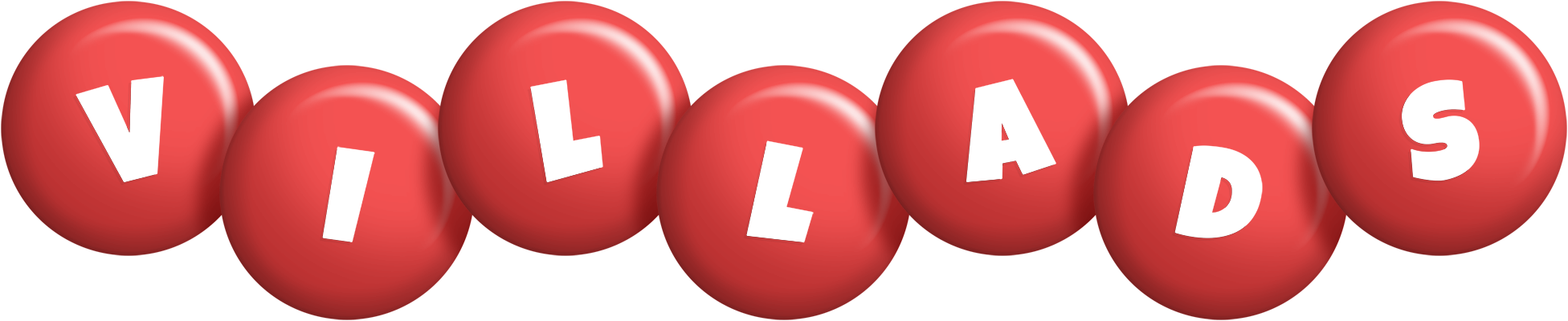 Villads candy-red logo