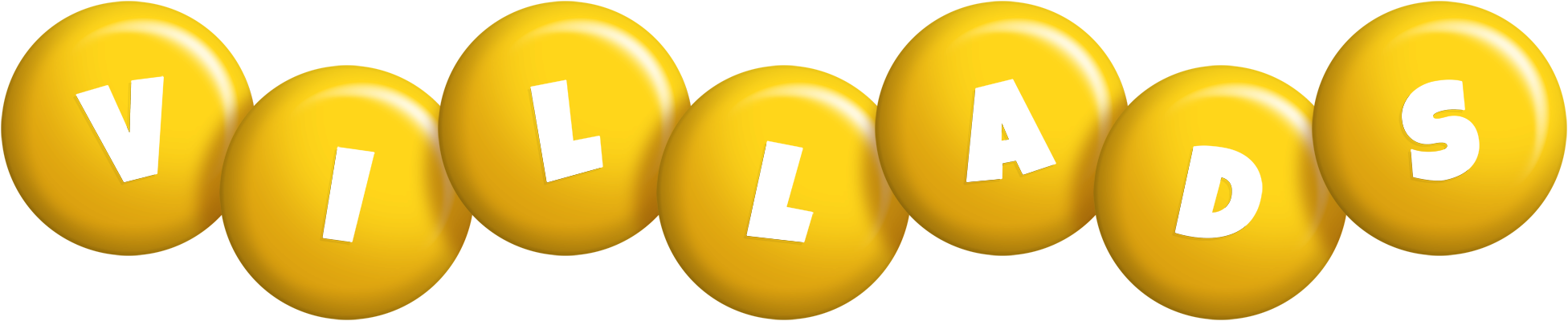Villads candy-yellow logo