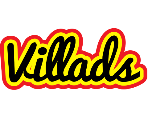 Villads flaming logo