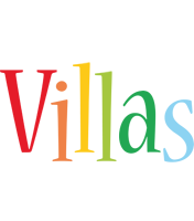 Villas birthday logo