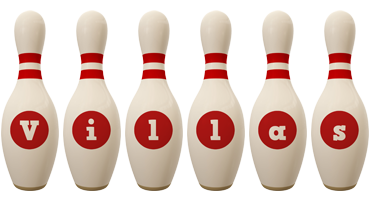 Villas bowling-pin logo