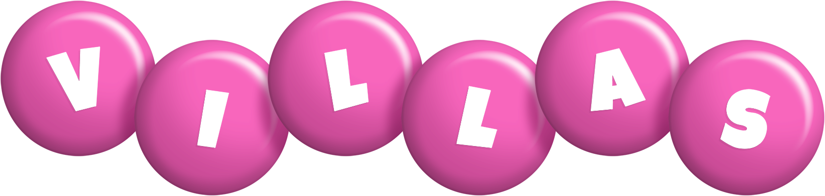 Villas candy-pink logo
