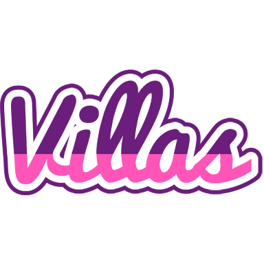 Villas cheerful logo