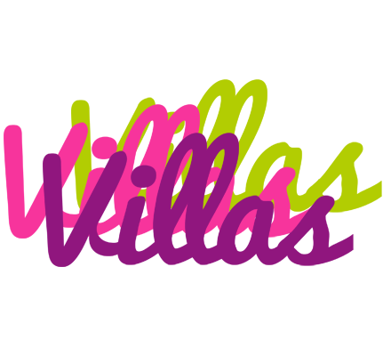 Villas flowers logo