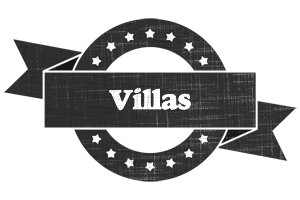 Villas grunge logo