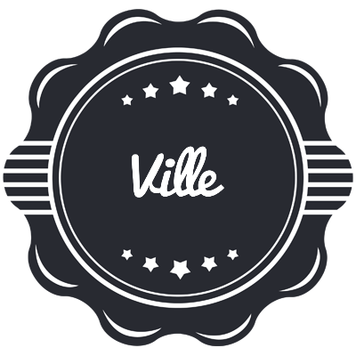 Ville badge logo