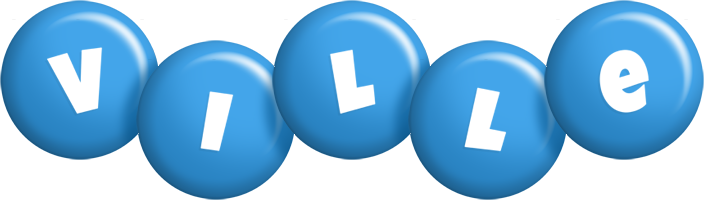 Ville candy-blue logo