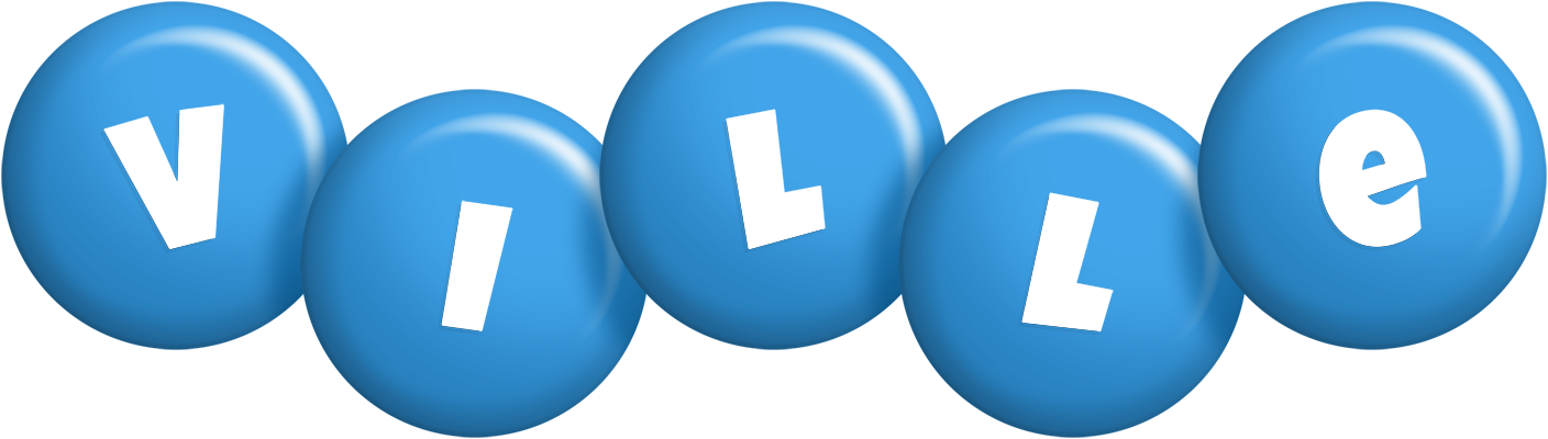 Ville candy-blue logo