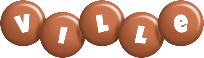 Ville candy-brown logo