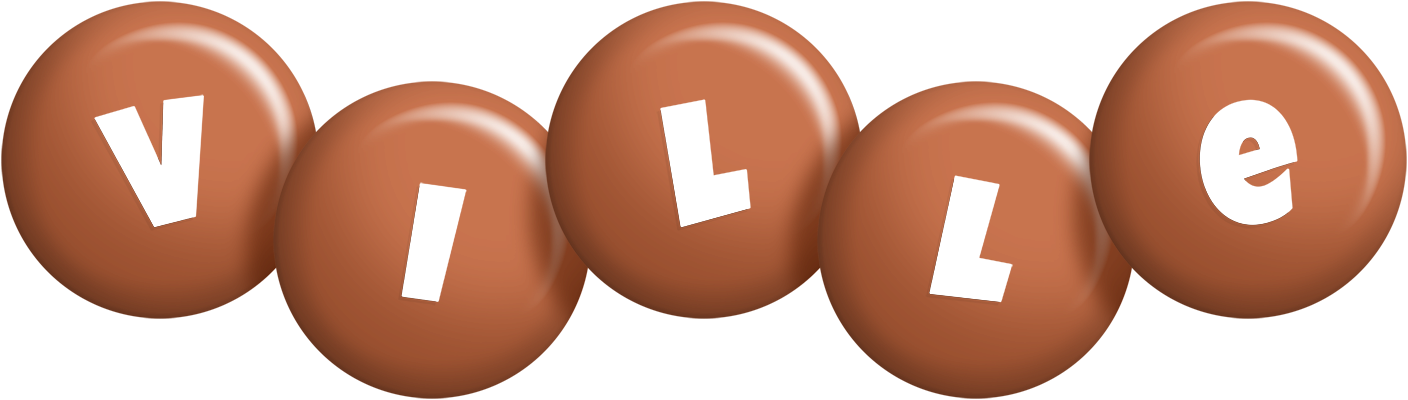 Ville candy-brown logo