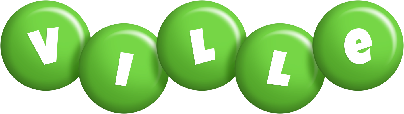 Ville candy-green logo