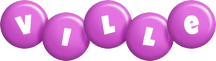 Ville candy-purple logo