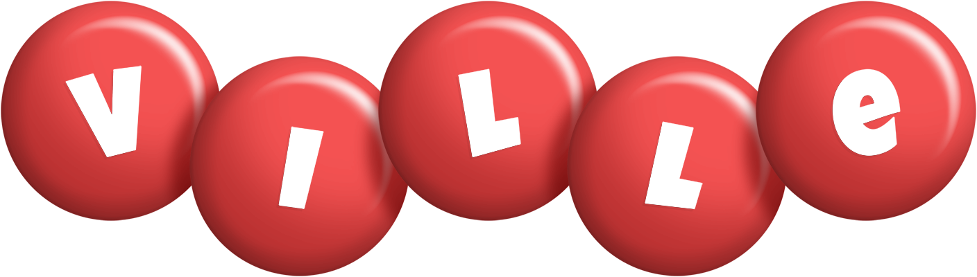 Ville candy-red logo