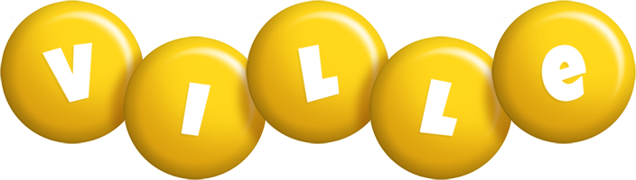 Ville candy-yellow logo