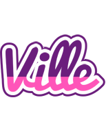 Ville cheerful logo