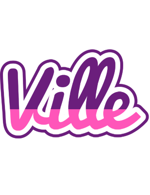 Ville cheerful logo