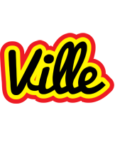 Ville flaming logo