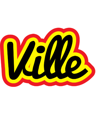 Ville flaming logo