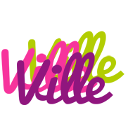 Ville flowers logo