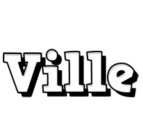 Ville snowing logo