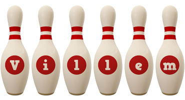 Villem bowling-pin logo