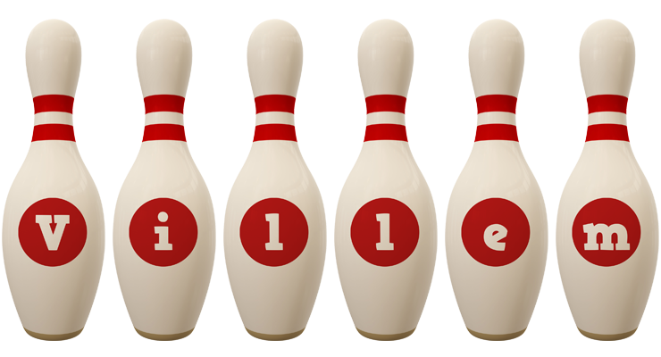Villem bowling-pin logo