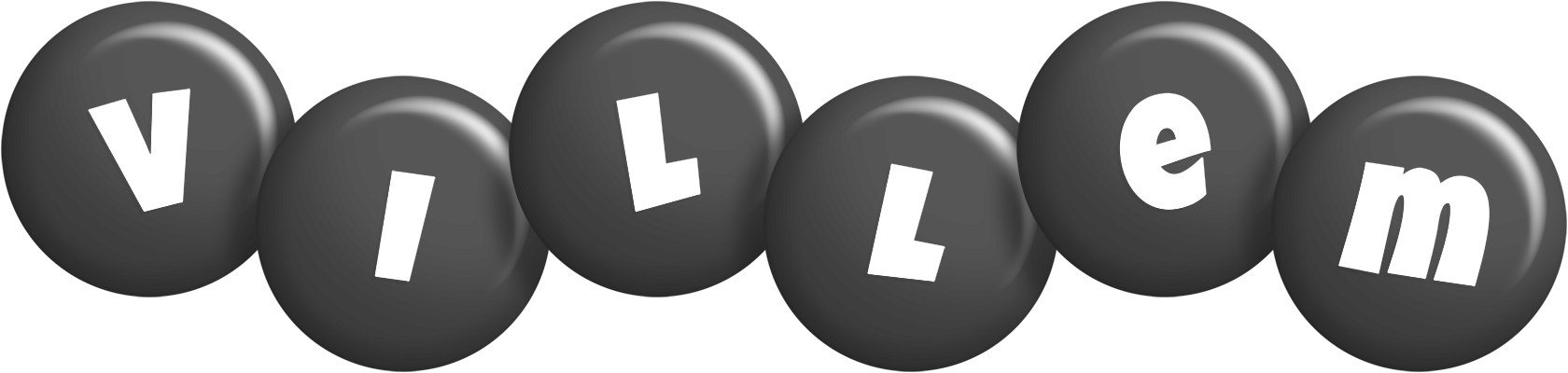 Villem candy-black logo