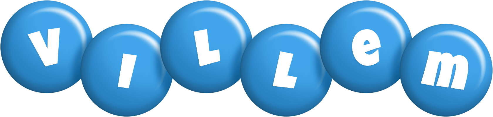 Villem candy-blue logo