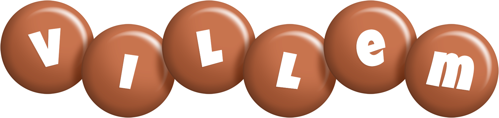 Villem candy-brown logo