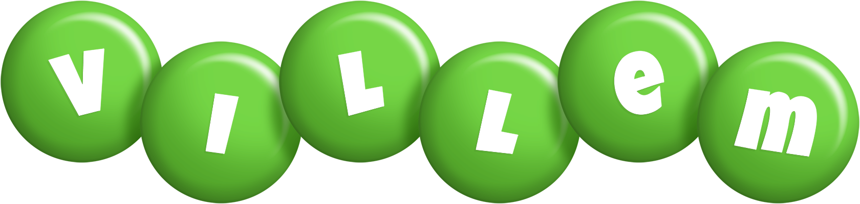 Villem candy-green logo