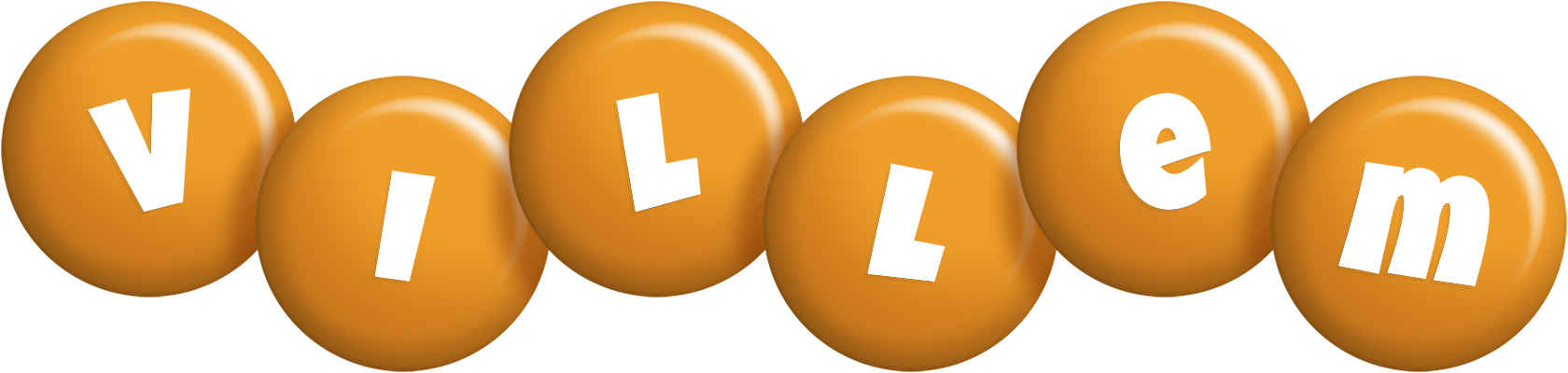Villem candy-orange logo