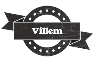 Villem grunge logo