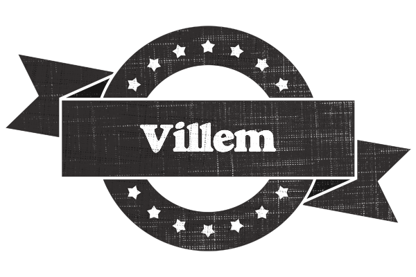 Villem grunge logo